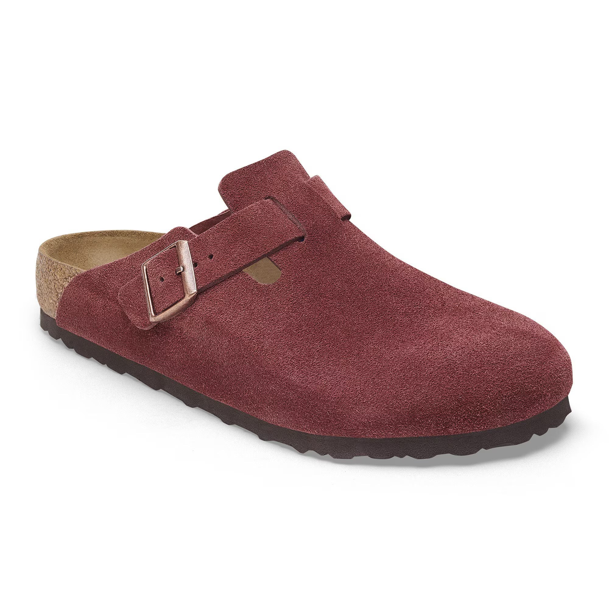 Birkenstock - Boston - Zinfandel Suede Leather