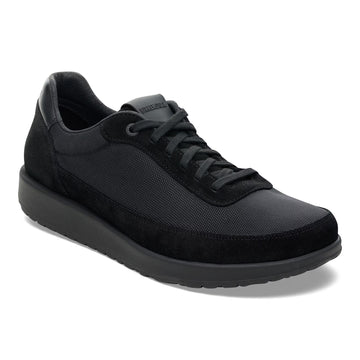 Birkenstock - Honnef City - Black/ Black Suede - Textile