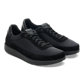 Birkenstock - Honnef City - Black/ Black Suede - Textile