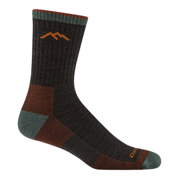 Darn Tough - 1466 Men's Micro Crew Mid-weight Hiking Socks - Walnut
