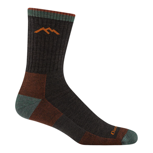 Darn Tough - 1466 Men's Micro Crew Mid-weight Hiking Socks - Walnut