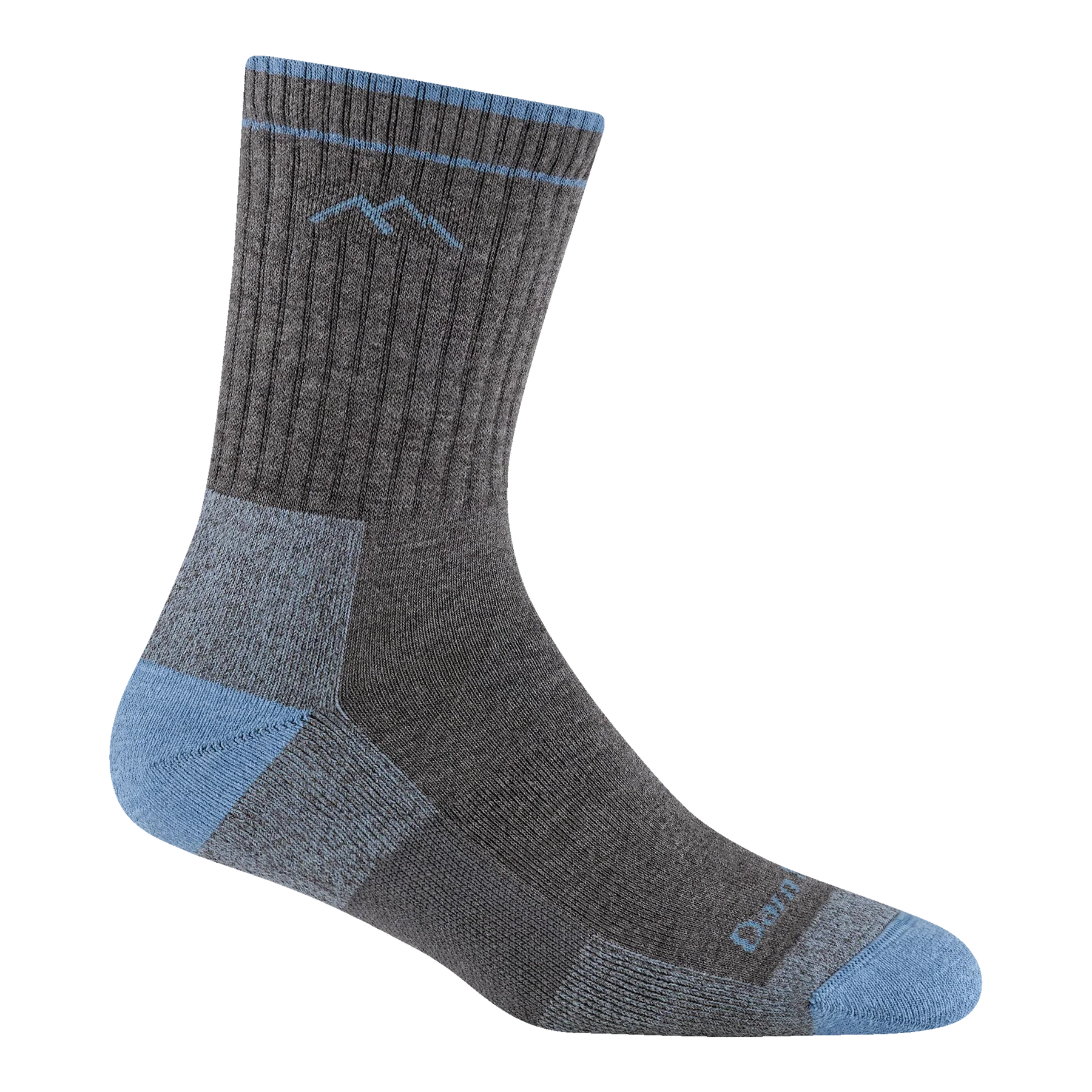 Darn Tough - 1929 Women's Coolmax Hiker Micro Crew Midweight Hiking Socks - Gray