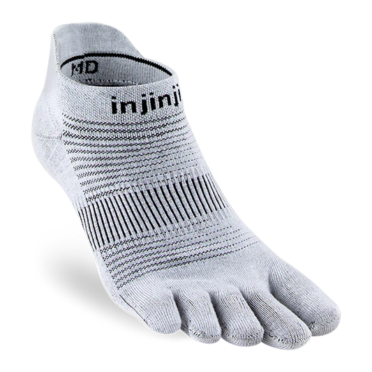 Injinji - Run Lightweight No-Show - Gray
