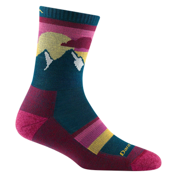 Darn Tough - 5005 Women's Micro Crew Lightweight Hiking Socks - Dark Teal