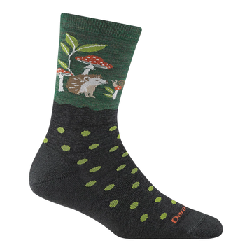 Darn Tough - 6105 Women's Crew Lightweight Lifestyle Socks - Hedgehog Moss