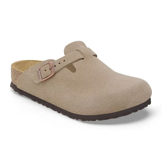 Birkenstock - Boston Kids - Taupe Suede